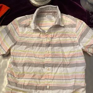 Carter size 7 dress shirt short sleeve